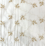 Go For Gold Embroidered Cotton Blend