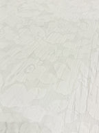 White Crinkle Cotton Blend