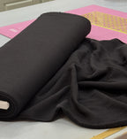 Black Double Gauze Cotton