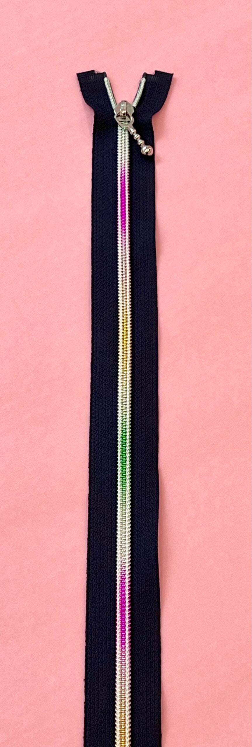 Rainbow Zip - Open Ended 22 inch
