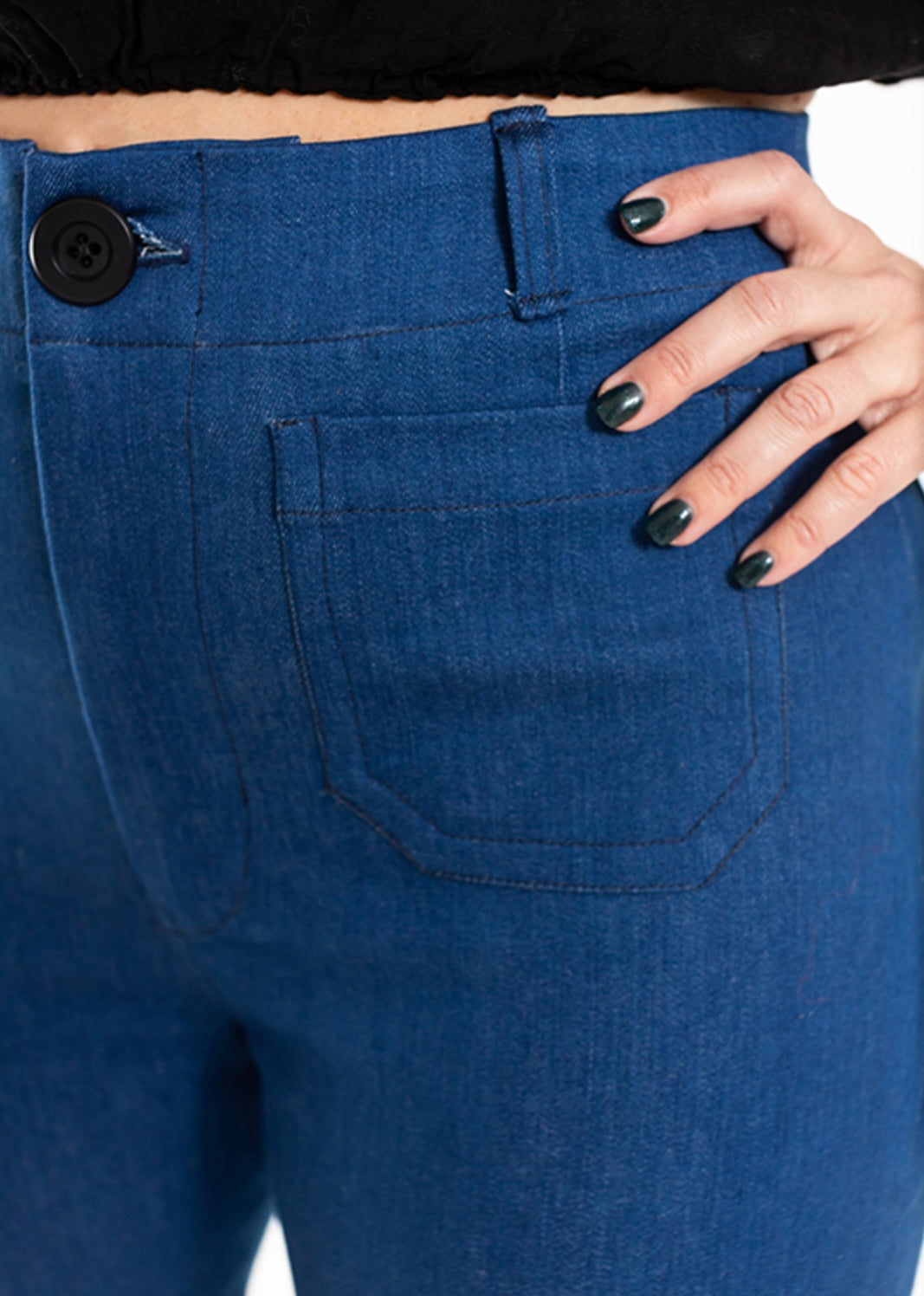 Isle Jeans Flare And Wide By Chalk & Notch