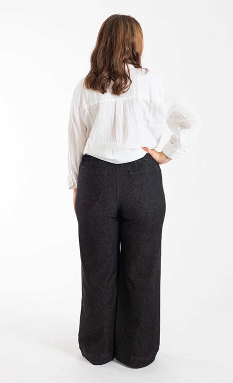 Isle Jeans Flare And Wide By Chalk & Notch