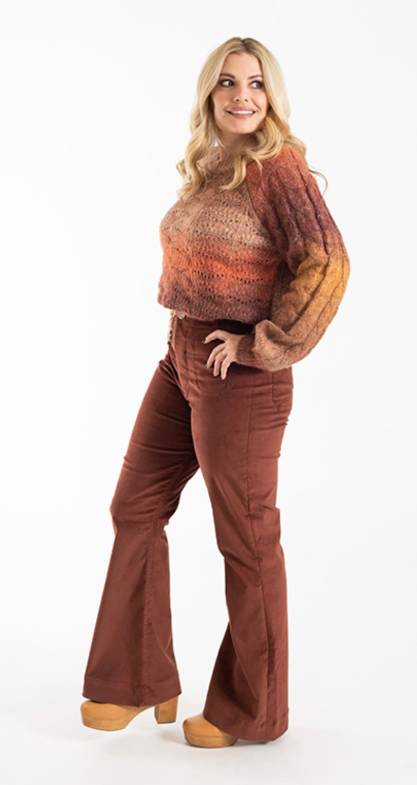 Isle Jeans Flare And Wide By Chalk & Notch