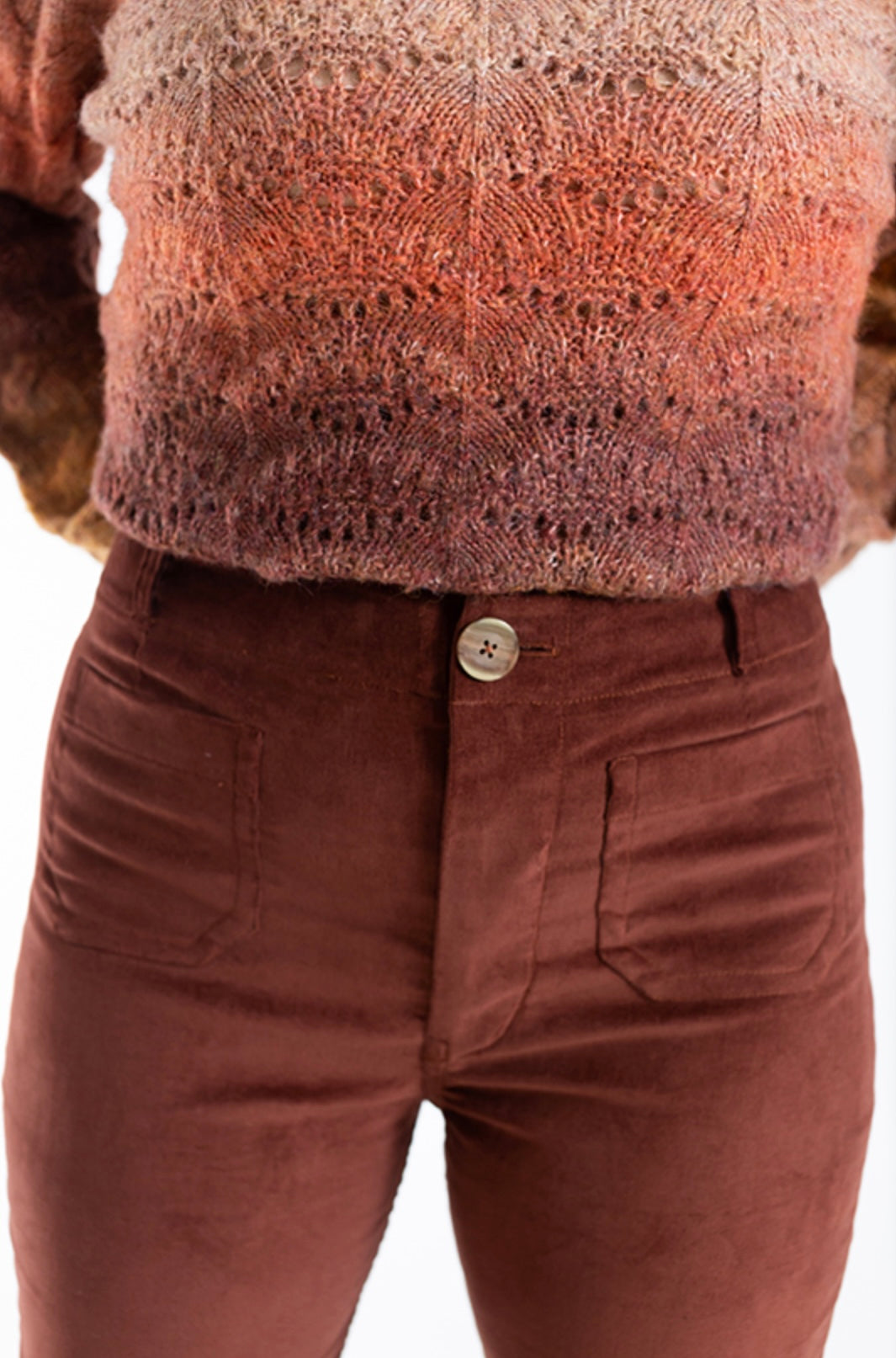 Isle Jeans Flare And Wide By Chalk & Notch