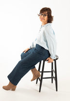 Isle Jeans Flare And Wide By Chalk & Notch