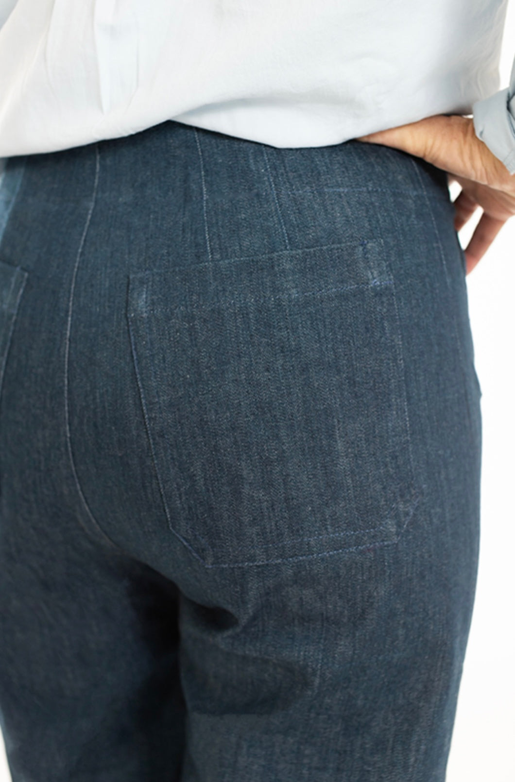 Isle Jeans Flare And Wide By Chalk & Notch