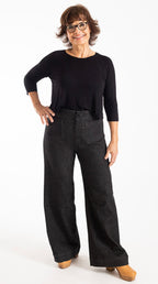 Isle Jeans Flare And Wide By Chalk & Notch