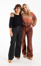 Isle Jeans Flare And Wide By Chalk & Notch