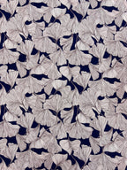 Ginkgo Viscose Navy