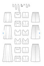 Cashmerette Upton Dress And Skirt Plus Mix And Match Expansion Pack Sizes 12-32