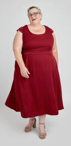 Cashmerette Upton Dress And Skirt Plus Mix And Match Expansion Pack Sizes 12-32