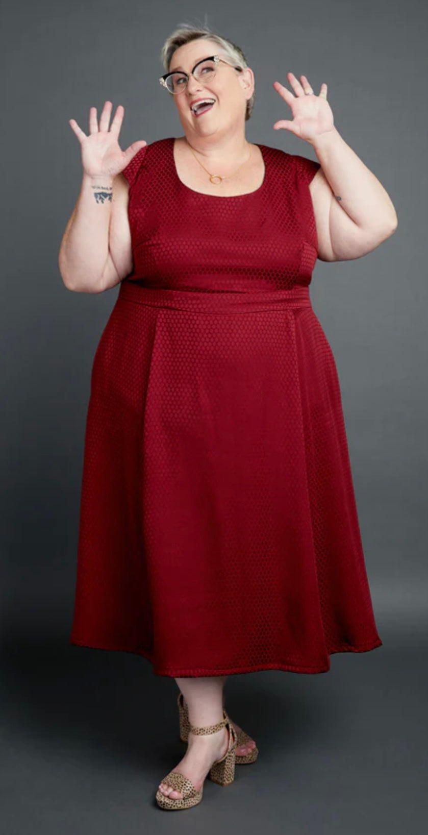 Cashmerette Upton Dress And Skirt Plus Mix And Match Expansion Pack Sizes 12-32