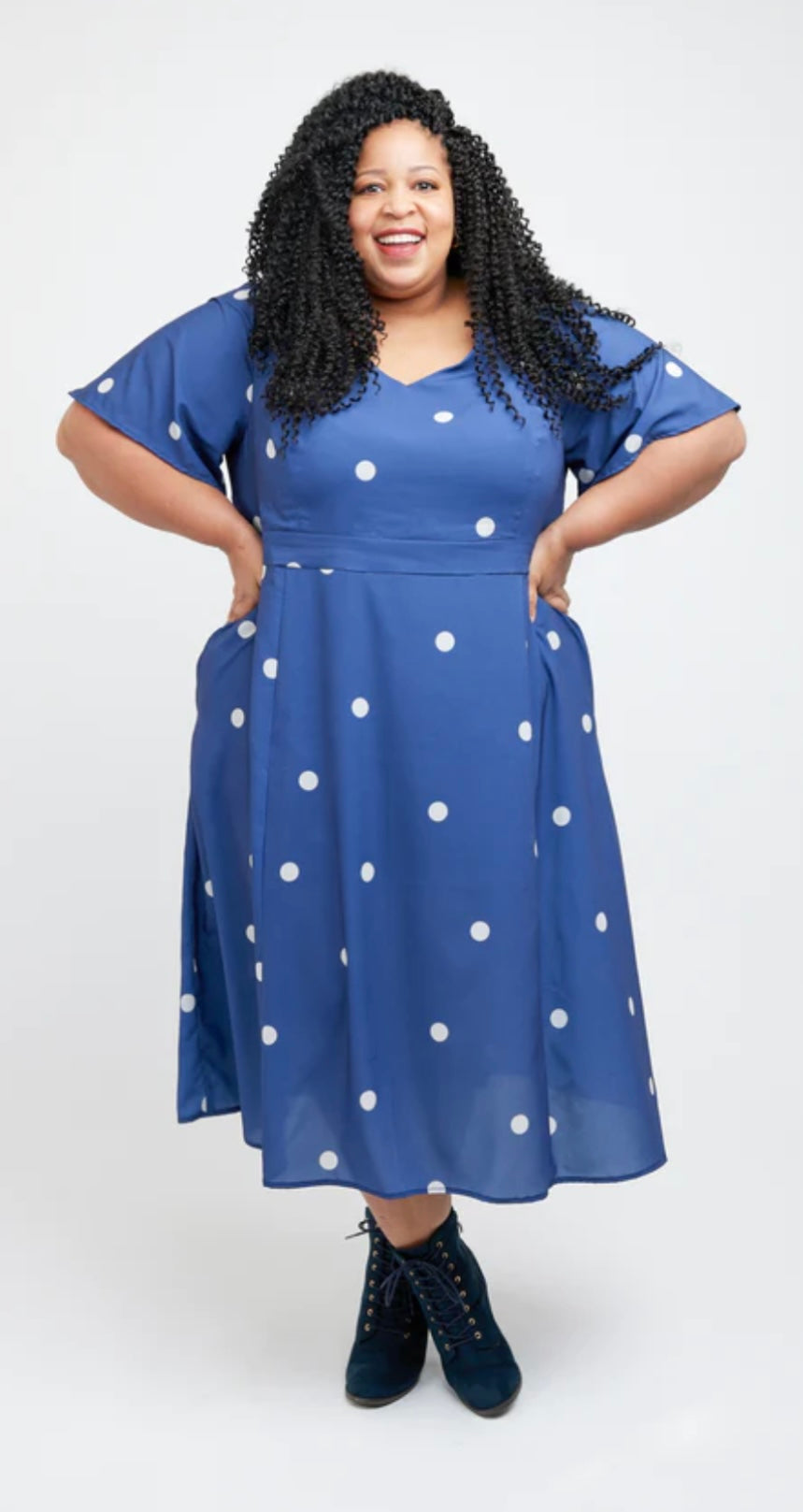 Cashmerette Upton Dress And Skirt Plus Mix And Match Expansion Pack Sizes 12-32