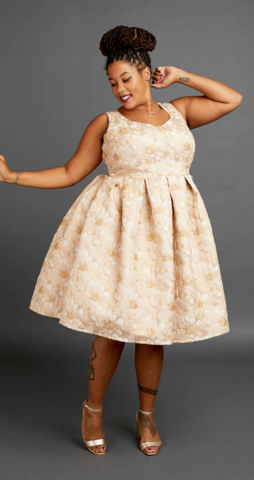 Cashmerette Upton Dress And Skirt Plus Mix And Match Expansion Pack Sizes 12-32