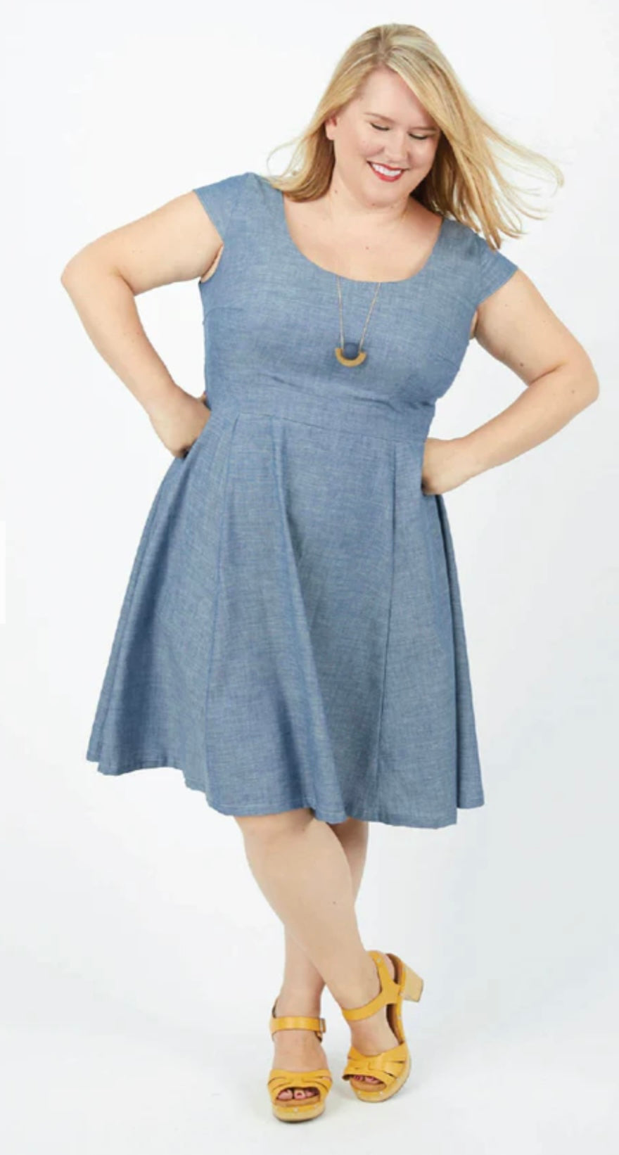 Cashmerette Upton Dress And Skirt Plus Mix And Match Expansion Pack Sizes 12-32