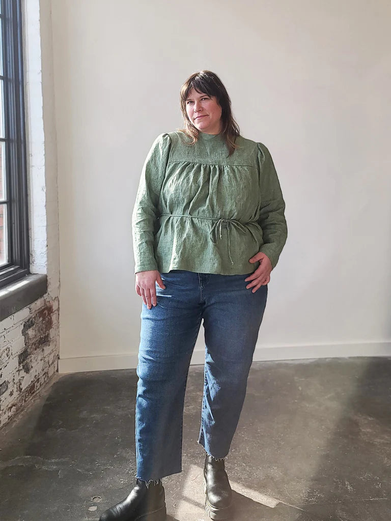 Regalia Blouse By Sew House Seven 16-34 Curvy Sizes