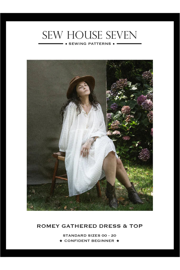 Romey Gathered Dress And Top By Sew House Seven 00-20