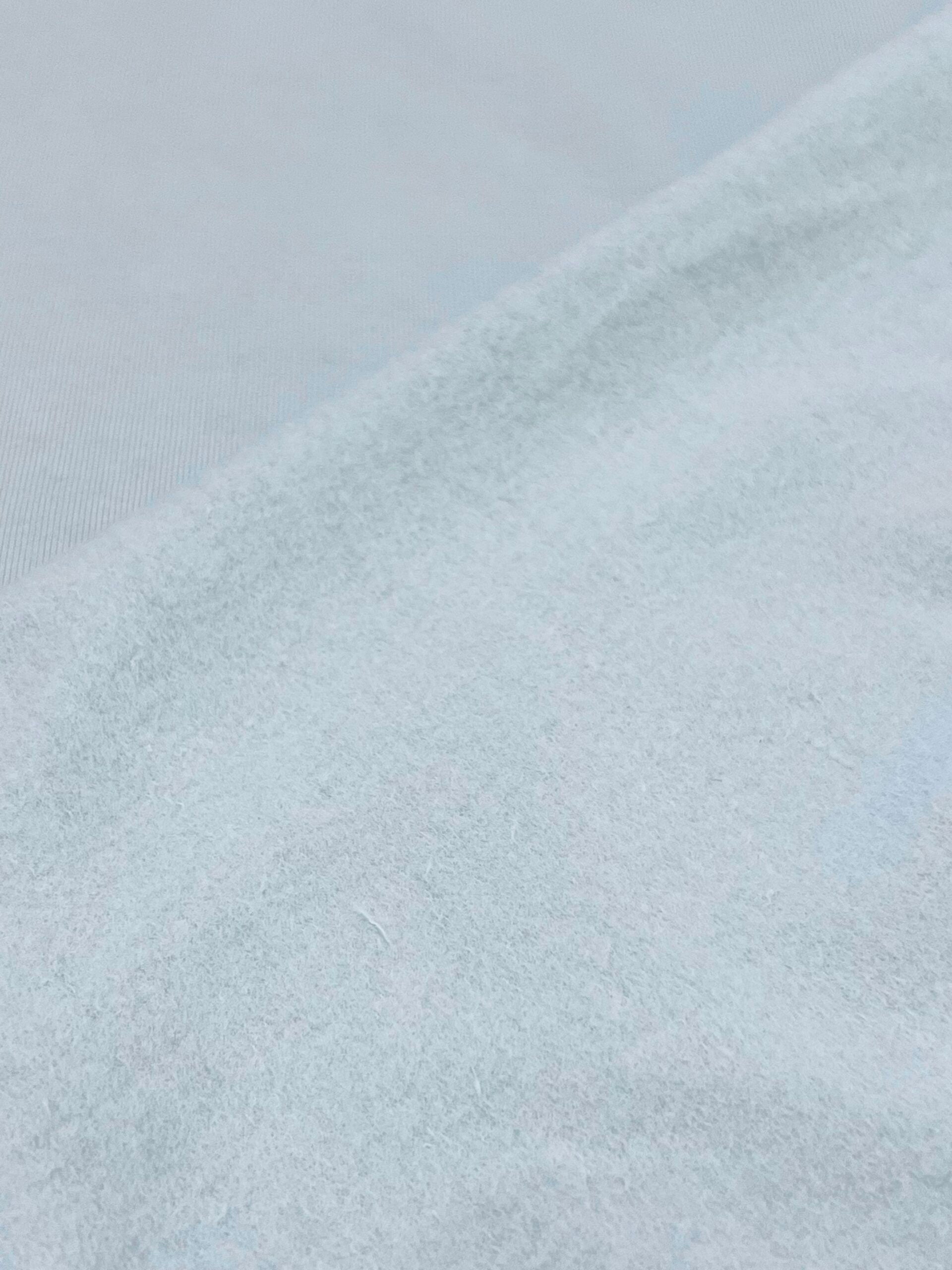 Pale Ice Blue Cotton Sweatshirt