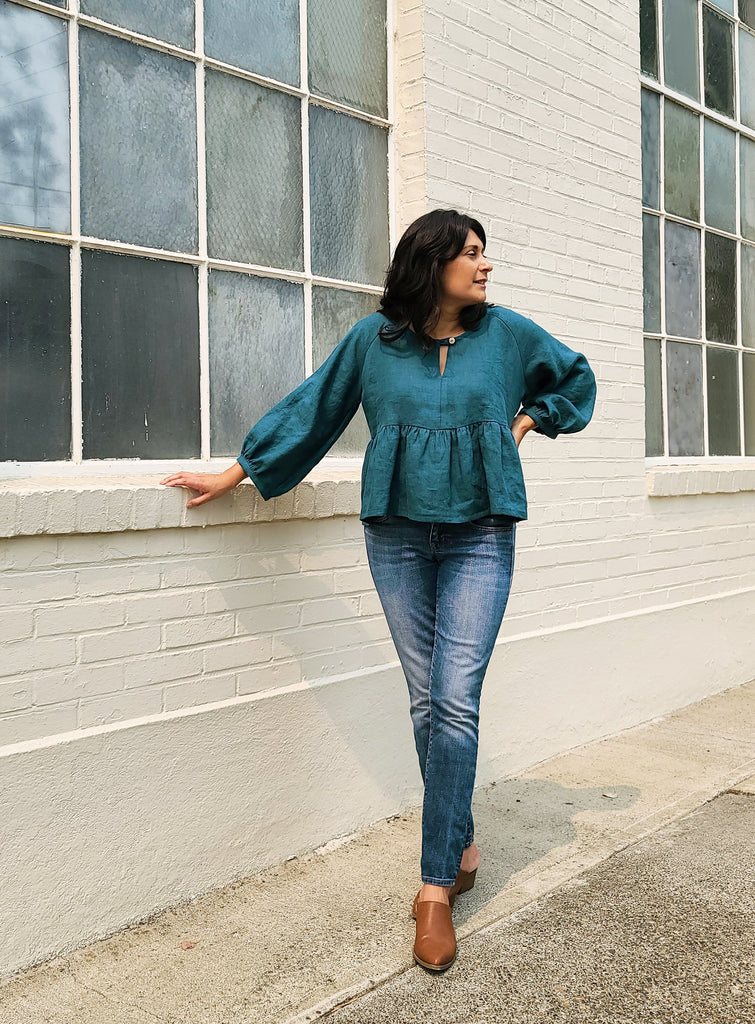 Romey Gathered Dress And Top By Sew House Seven 00-20