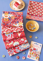Tilda - Jubilee Collection - Farm Flowers Red