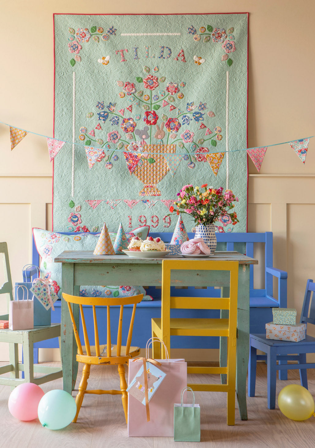 Tilda - Solid Colours - Sky Teal