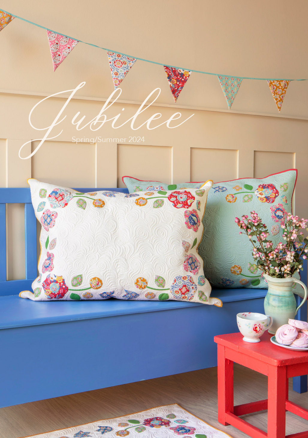 Tilda - Jubilee Collection - Autumn Bouquet Teal