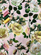 Lady McElroy English Country Garden Cotton Marlie Lawn