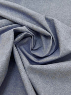 Yarn Dyed Cotton Poplin Lavender Blue