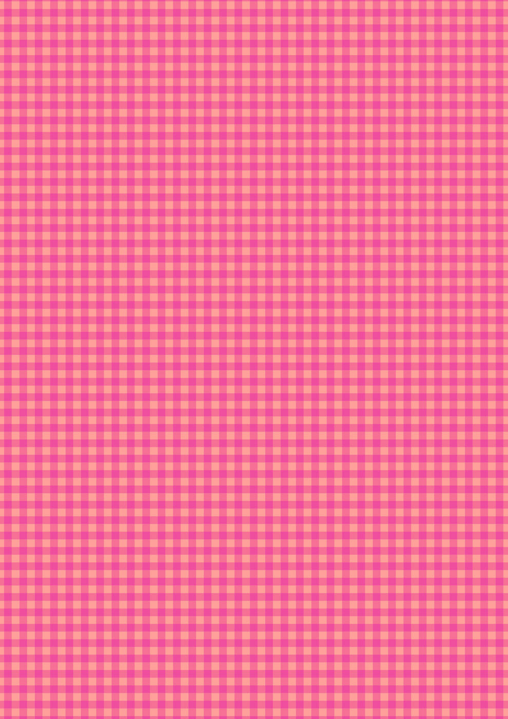 Patchwork Joy Mini Gingham by Lewis & Irene – Pink and Peach Mini Gingham L35A
