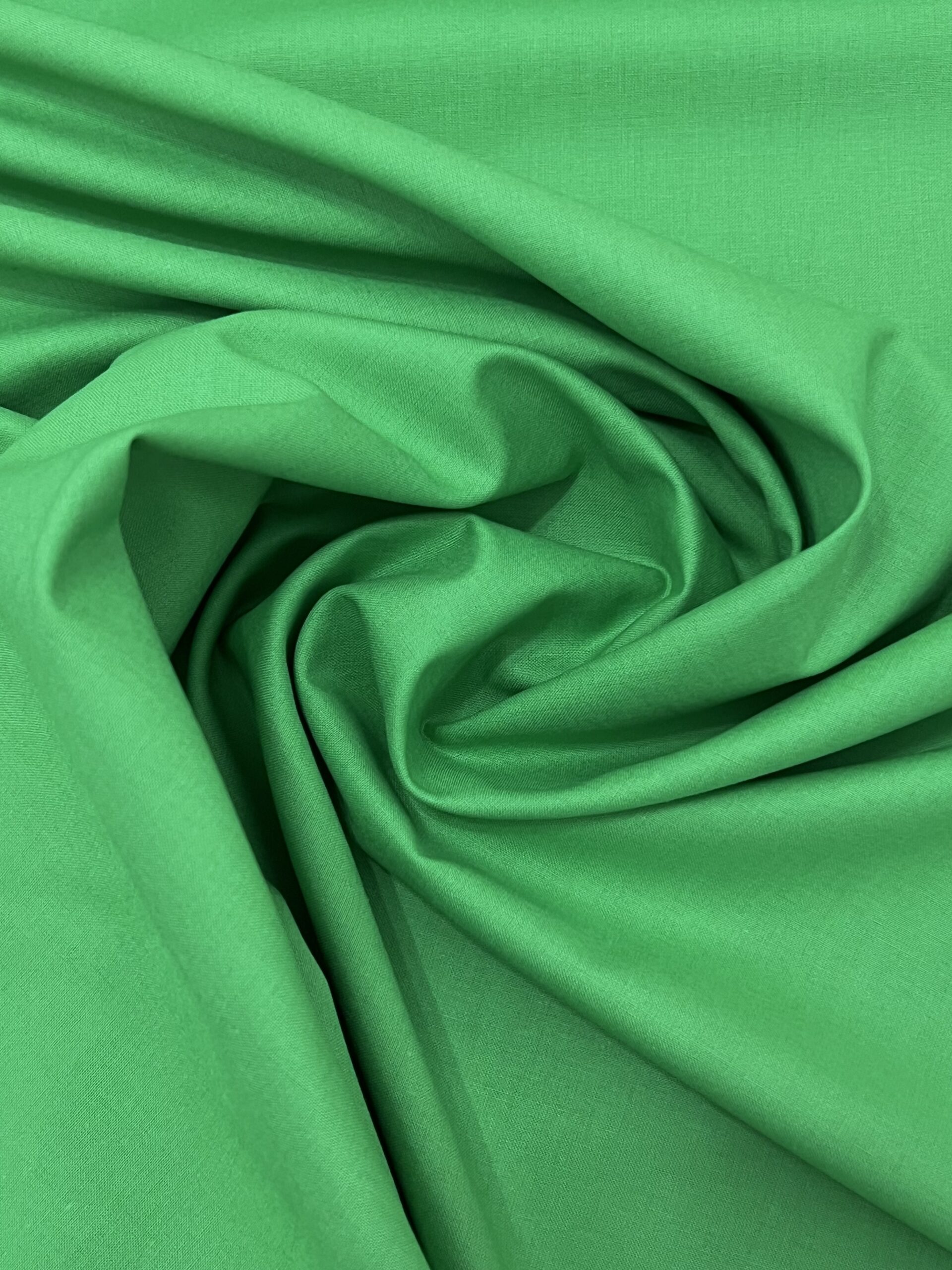Cotton Poplin Emerald Green