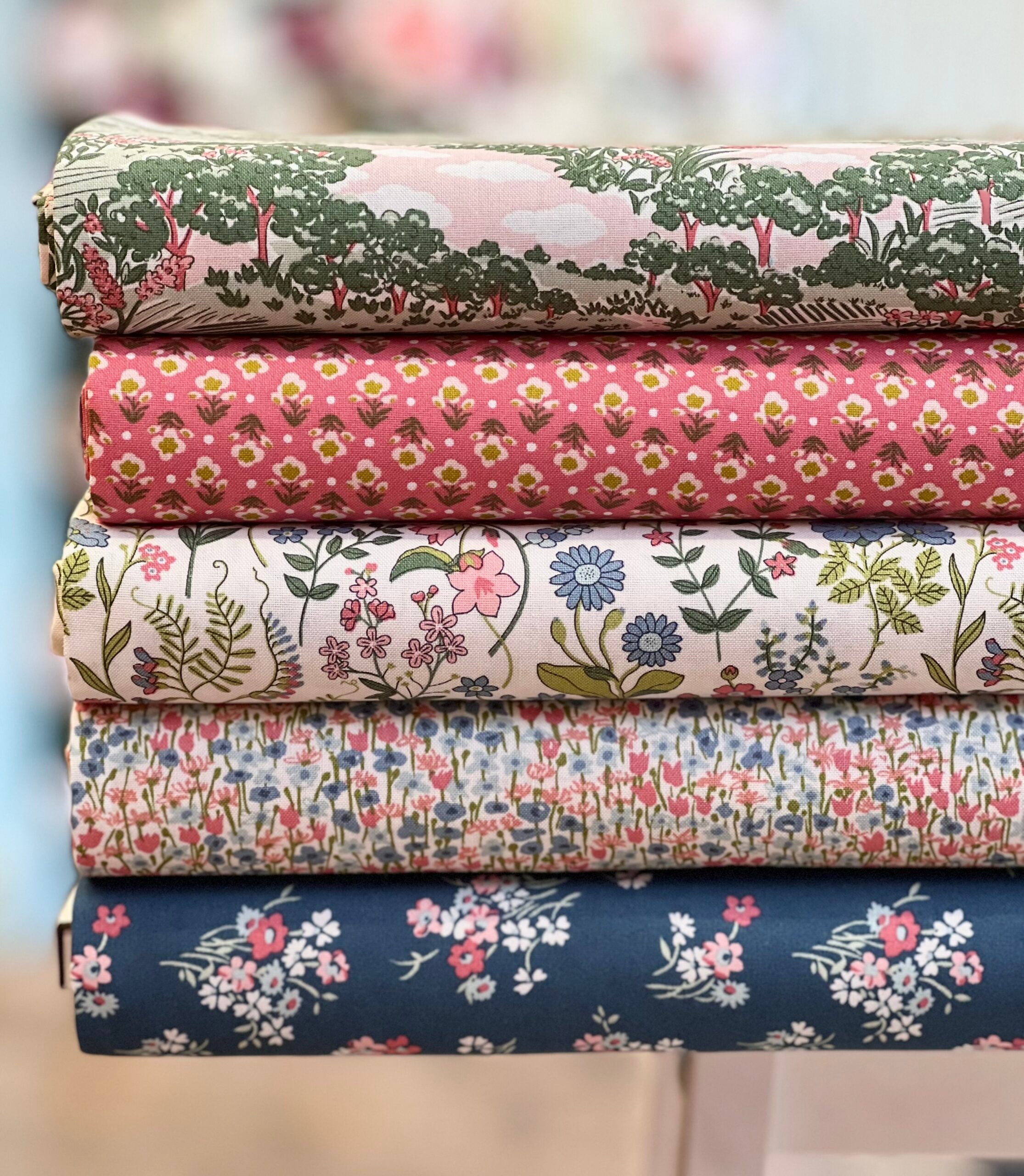 Liberty Quilting Cotton Botanist’s Walk - Joanne’s Bouquet