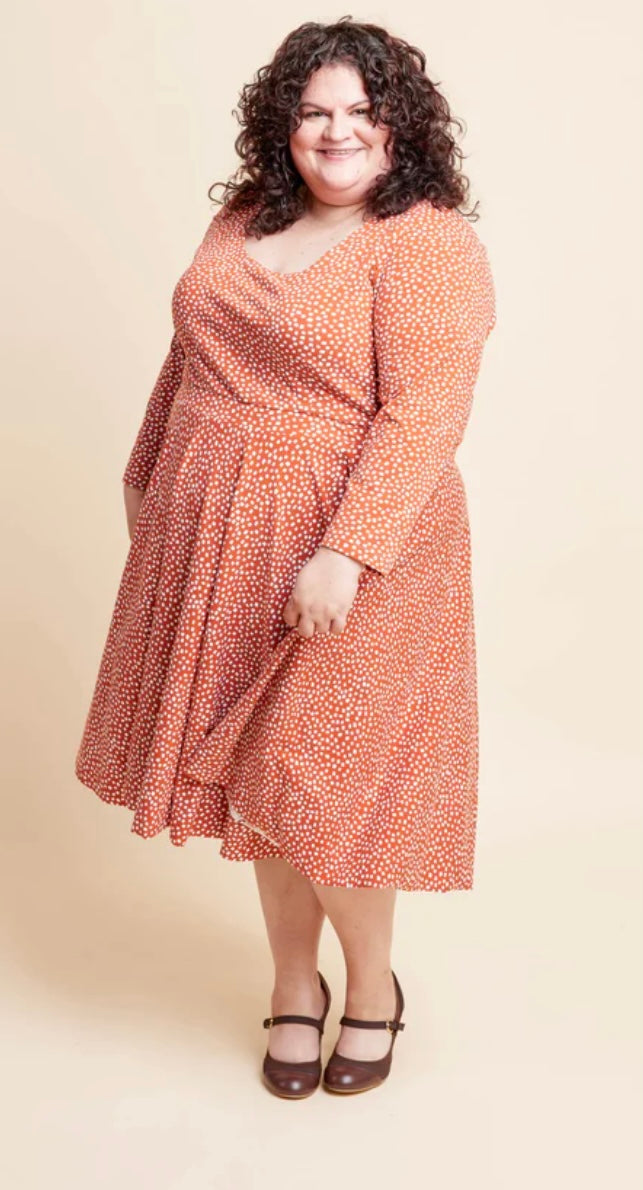 Cashmerette Grafton Dress, Top And Skirt Sizes 12-32