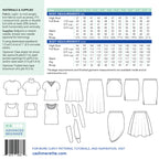 Cashmerette Grafton Dress, Top And Skirt Sizes 12-32