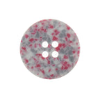 Eco Conscious Pink And Grey Recycled Scrap Plastic Buttons 18 mm