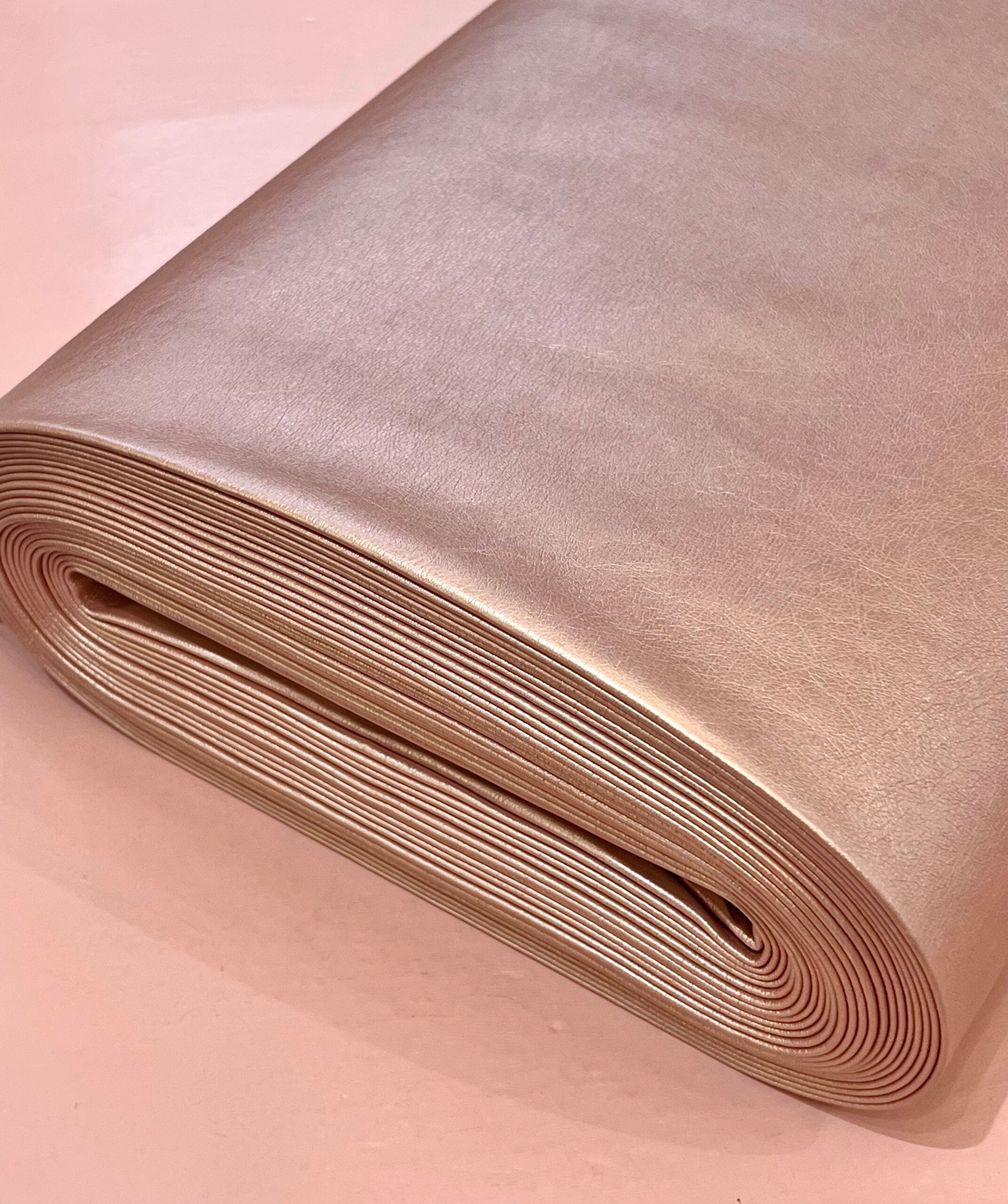Rose Gold Faux Leather