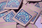 Me Time Woven Labels By Little Rosy Cheeks
