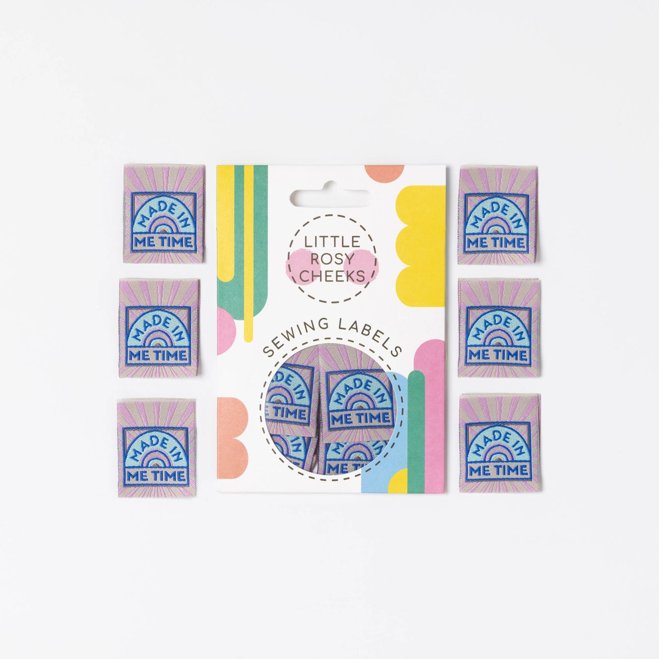 Me Time Woven Labels By Little Rosy Cheeks
