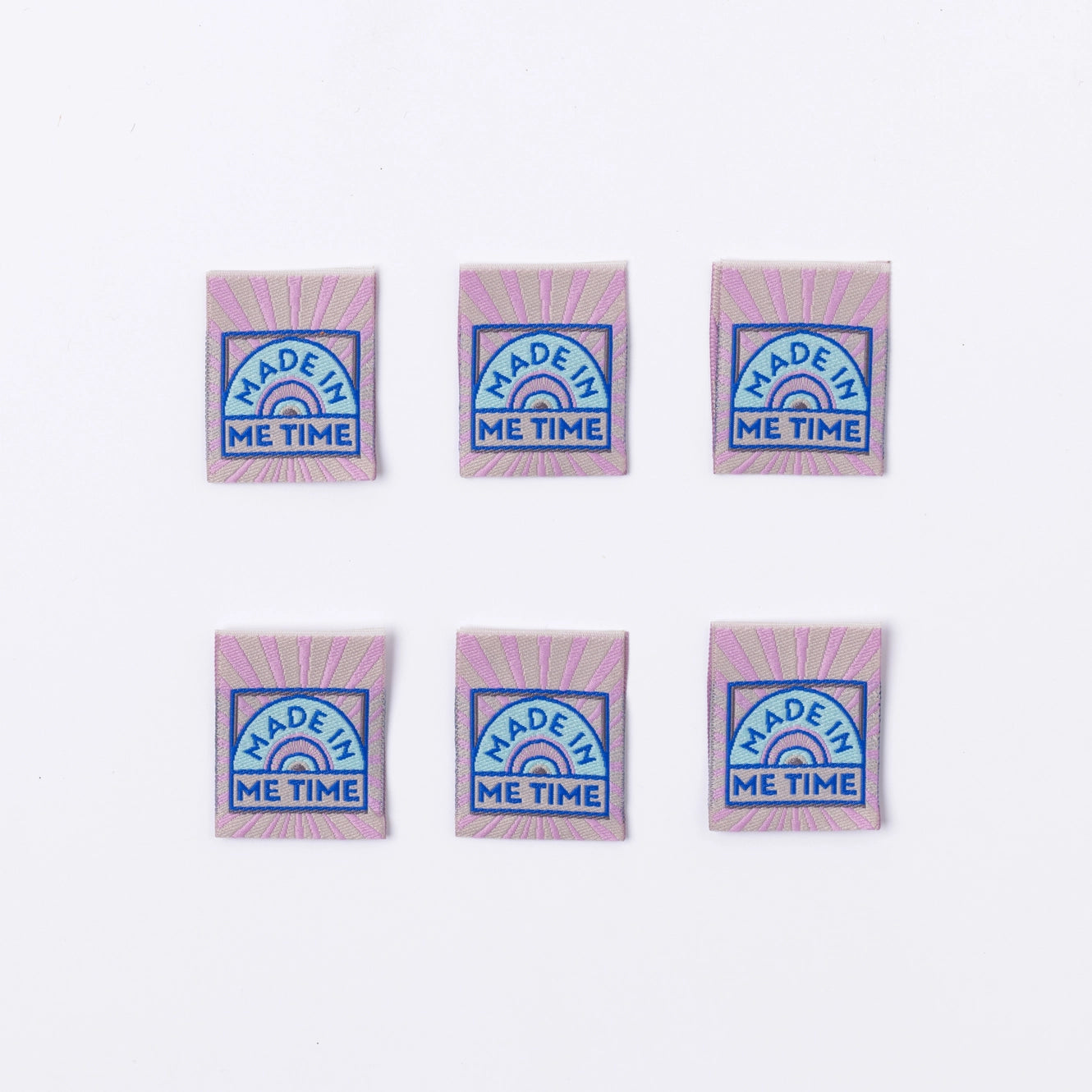 Me Time Woven Labels By Little Rosy Cheeks