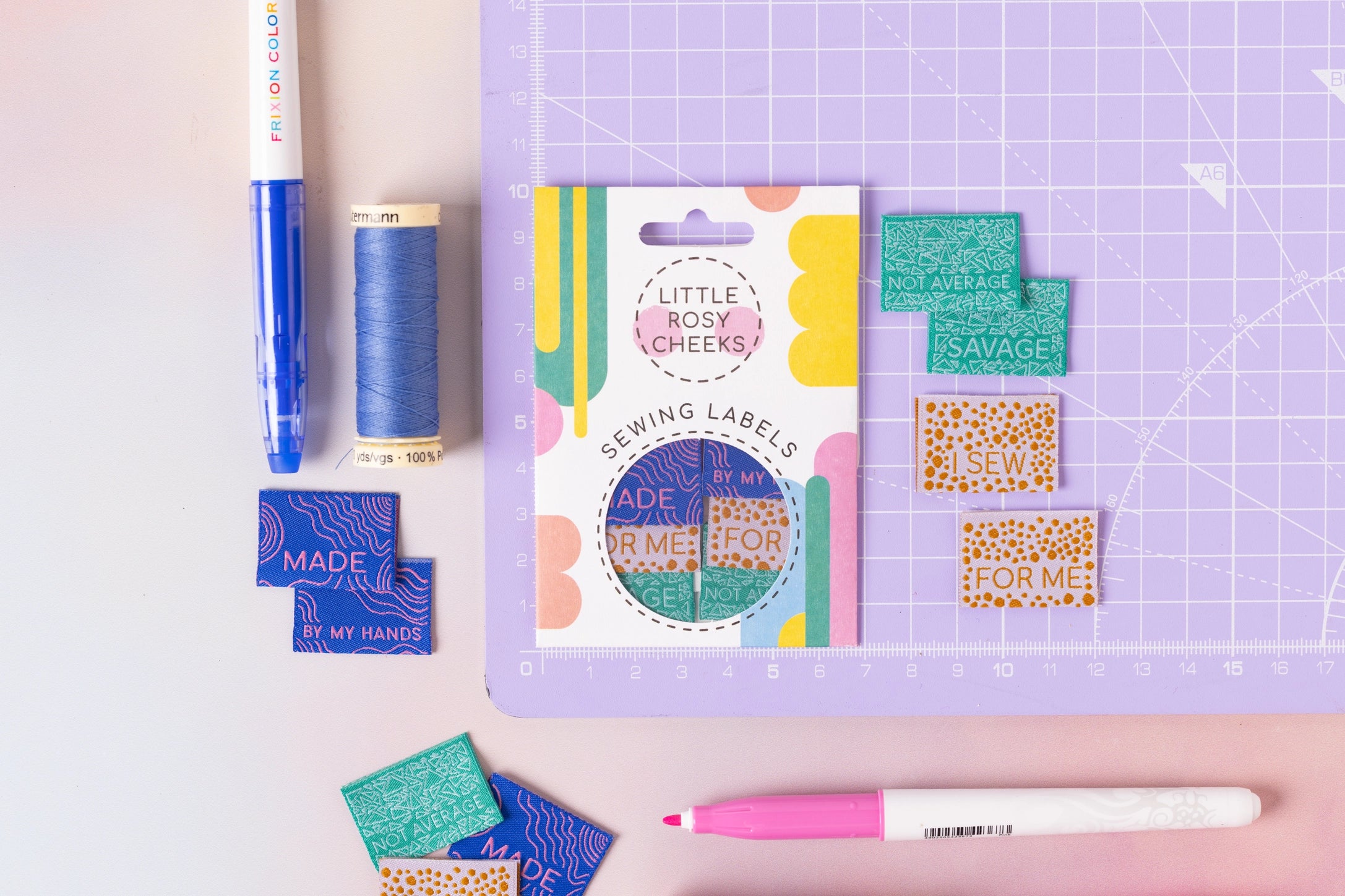 For Me Collection 2.0 Woven Labels By Little Rosy Cheeks