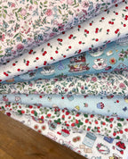 Afternoon Tea Tea Time Cream 091/Q By Makower UK