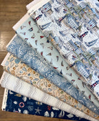 High Tide Maritime Dark Blue 078/B8 By Makower UK