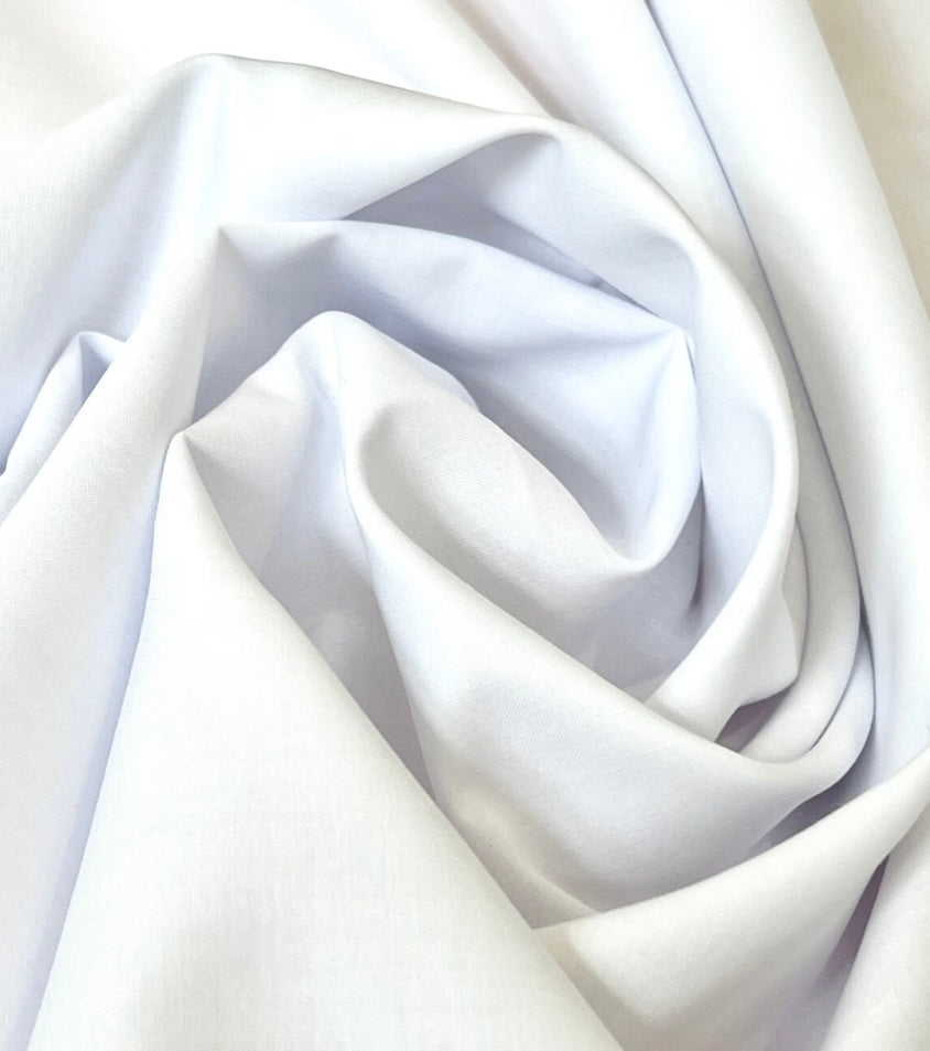 Supima White Cotton Lawn