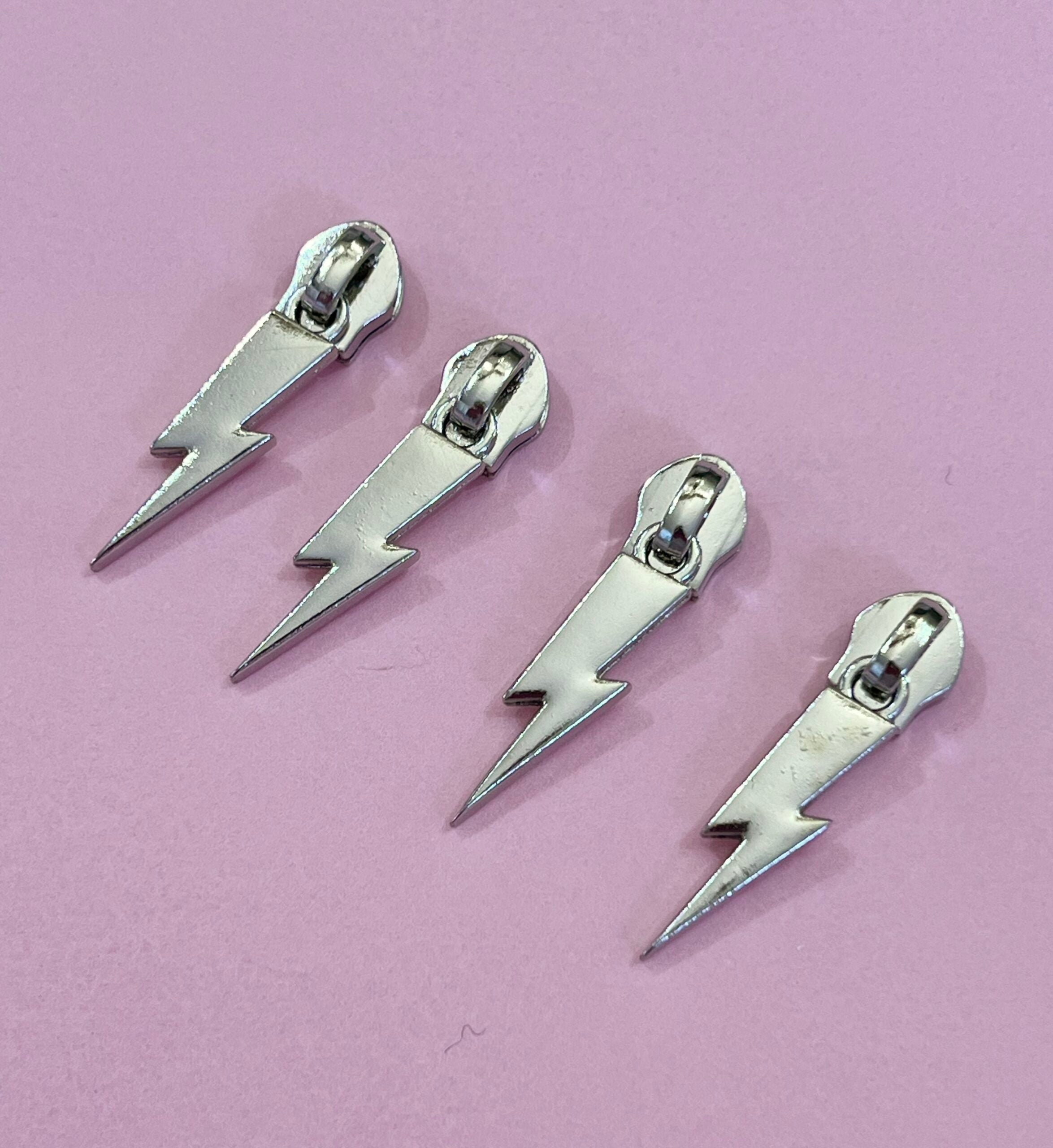 Lightening Silver No.5 Zip Pull