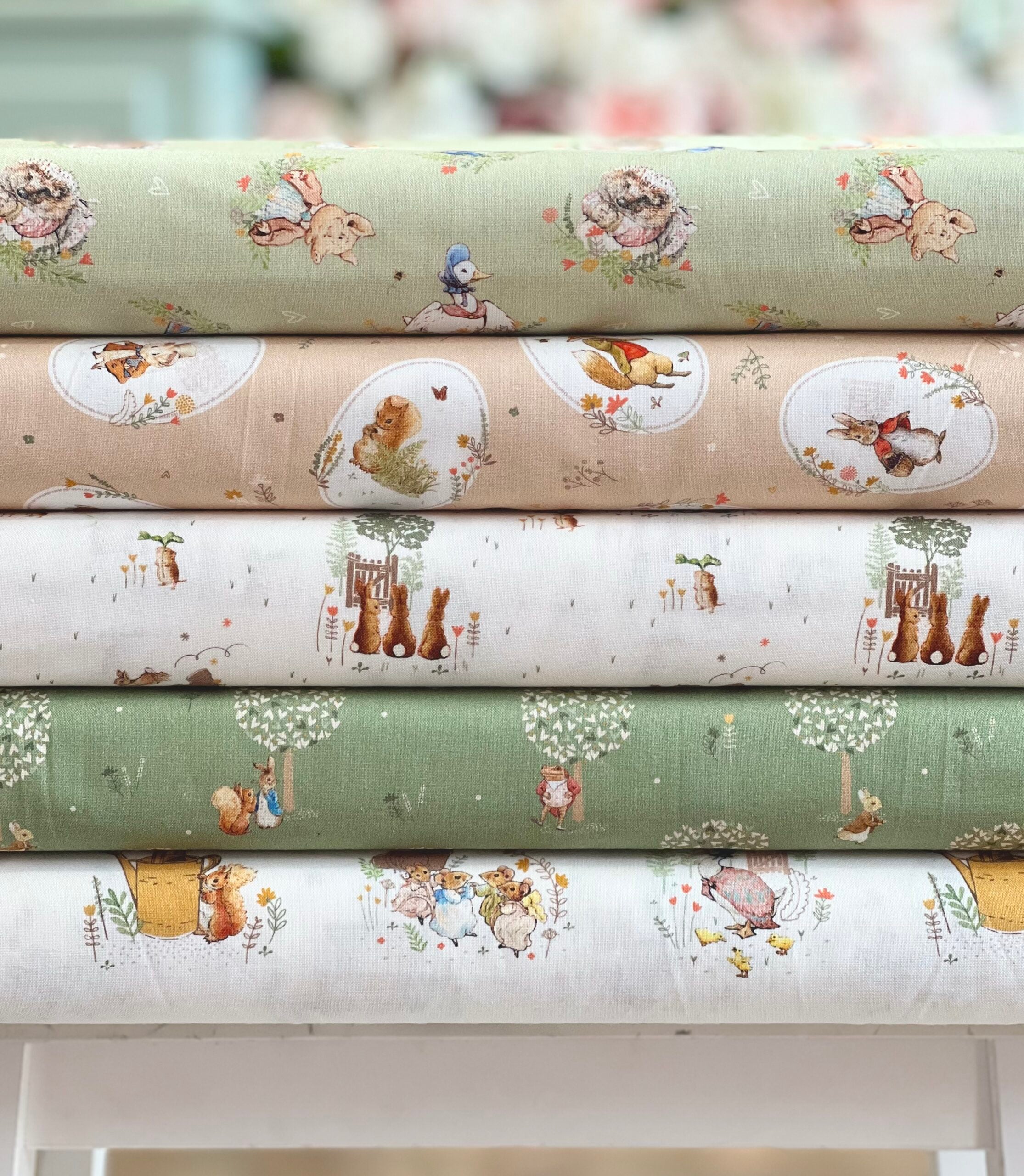 Beatrix Potter Peter Rabbit Meadow Tails - Posy Portraits 3593-01