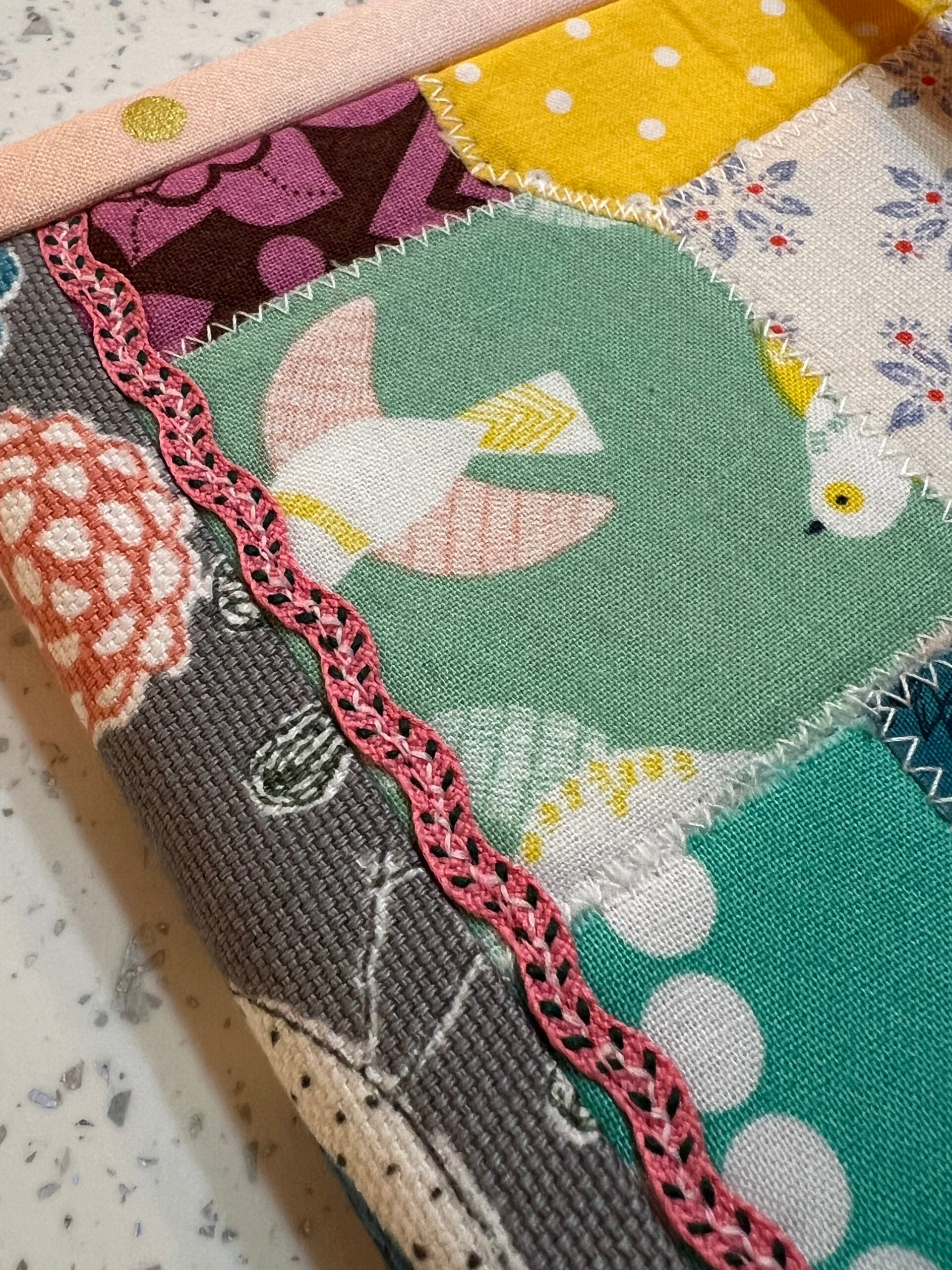 Sew A Quilted Book/Journal Cover/Sewing Kit Case Saturday 30th August