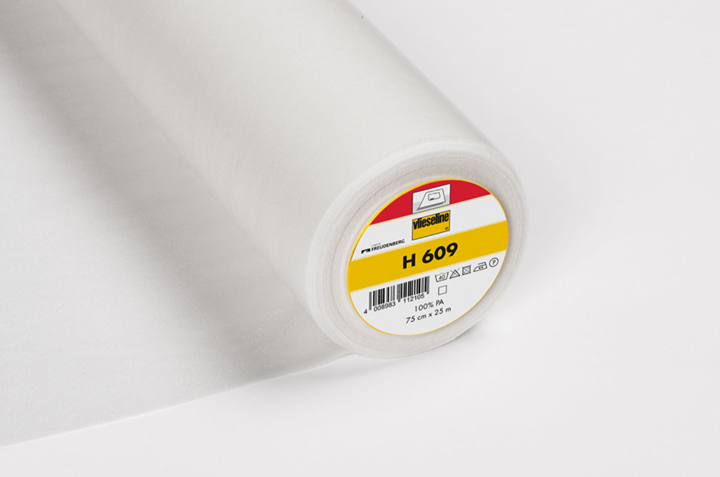 Vlieseline H609 Fusible Stretch Knit Interfacing White
