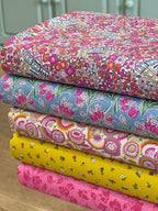 Liberty Quilting Cotton Liberty Flower Shop - Florists Flowers 412A