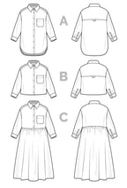 Closet Core Jenna Button-Up Shirt And Dress