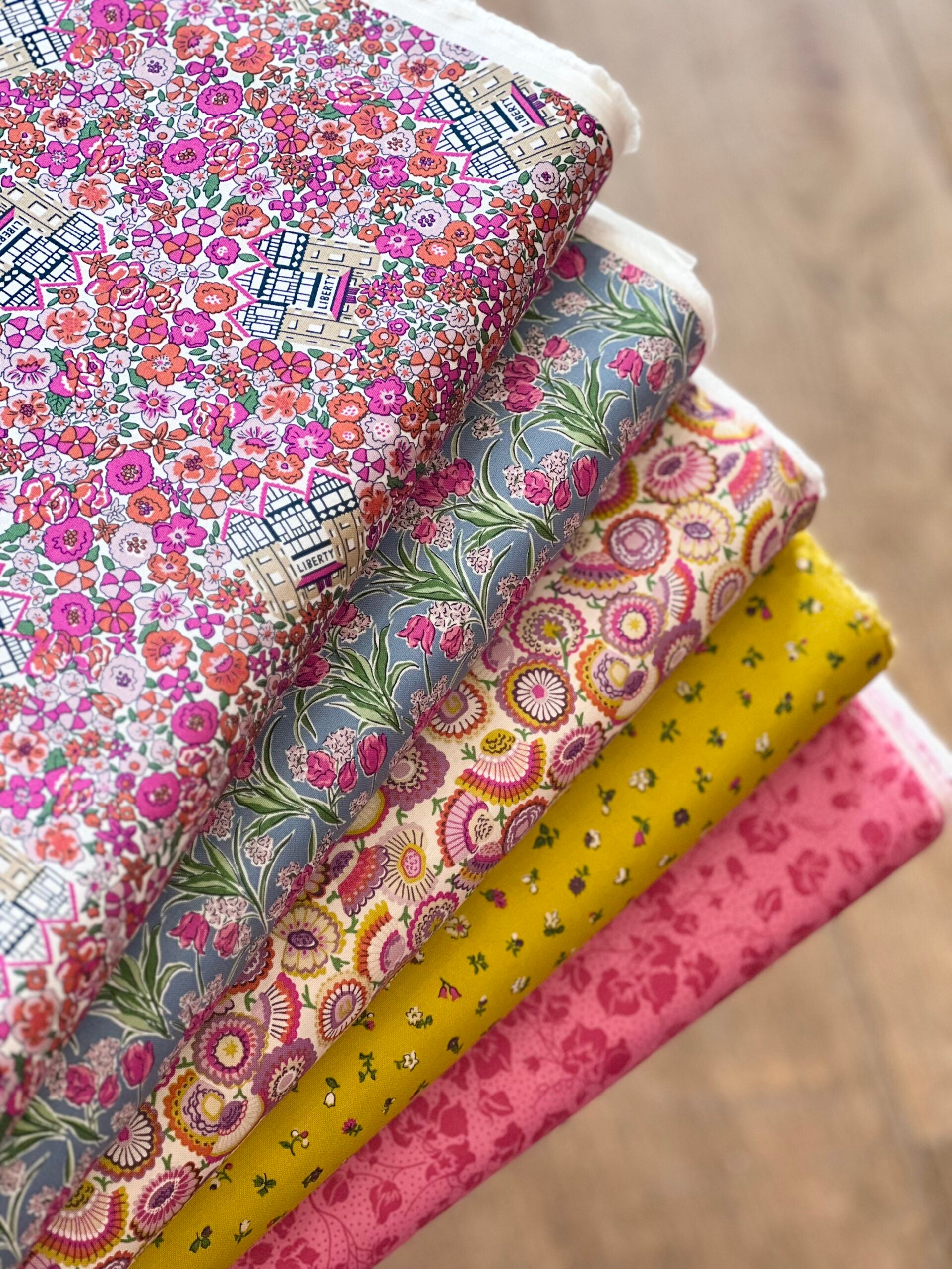 Liberty Quilting Cotton Liberty Flower Shop - 5 Fat Quarter Bundle
