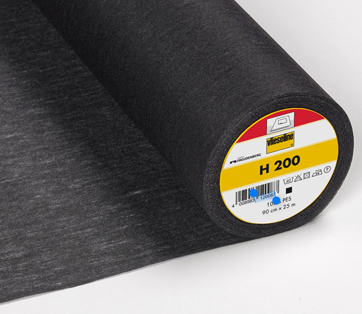 Vlieseline Fusible Interlining H200 Black